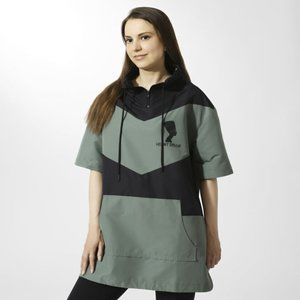 Reebok Melody Ehsani Green Black Windbreaker Jacket BQ5037 $90 Retail